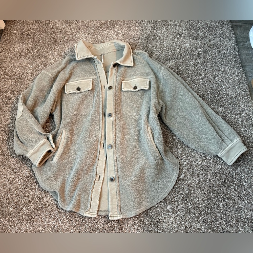 Free People ladies ruby shirt jacket shacket